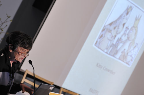 Ulla Rhedin från ALMA berättar om pristagaren Kitty Crowthers böcker och illustrationer Ulla Rhedin från ALMA berättar om pristagaren Kitty Crowthers böcker och illustrationer