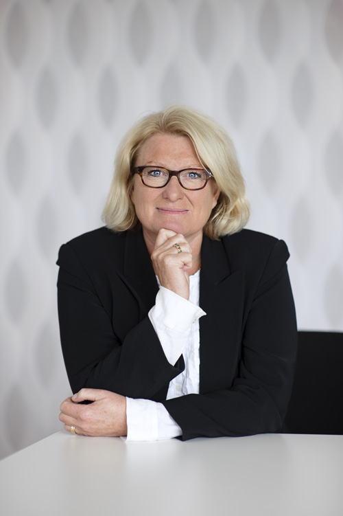 Pia Gideon, omslagsfoto till Professionellt Styrelsearbete. Fotograf Stefan Tell