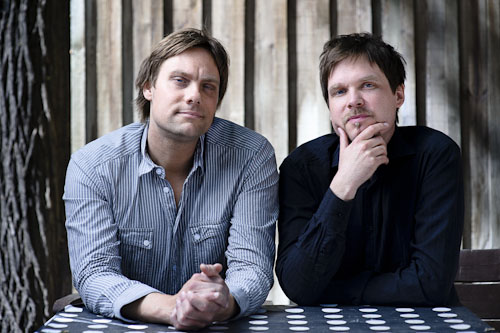 Peter Ekberg & Mattias Olsson. Fotograf Stefan Tell Peter Ekberg & Mattias Olsson. Fotograf Stefan Tell