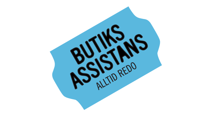 Logotyp för Butiksassistans