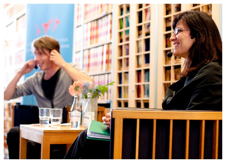 Ola Lindholm från Kamratposten diskuterade med Tamerinstitutet. Foto Stefan Tell Ola Lindholm från Kamratposten diskuterade med Tamerinstitutet. Foto Stefan Tell