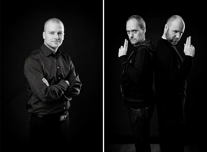 Foto: Stefan Tell: Henrik Llarsson, Magnus Nordin &amp; Hans Carstensson