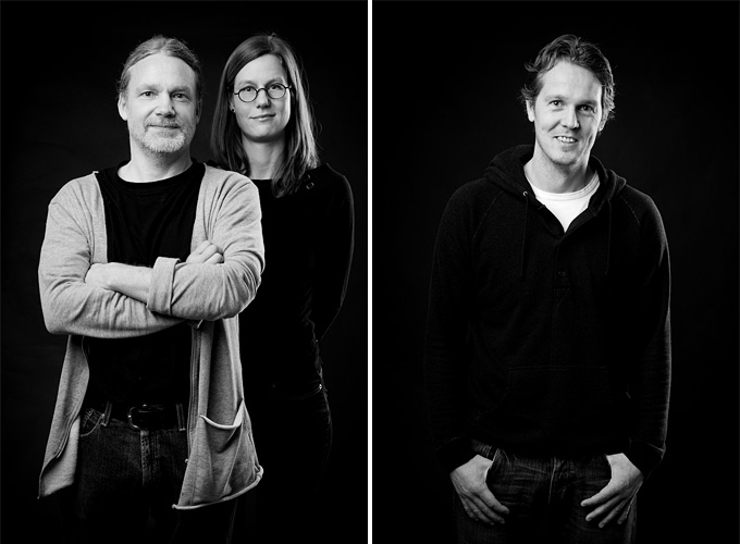 Foto: Stefan Tell: Martin Widmark, Helena Willis &amp; Daniel M&ouml;llberg