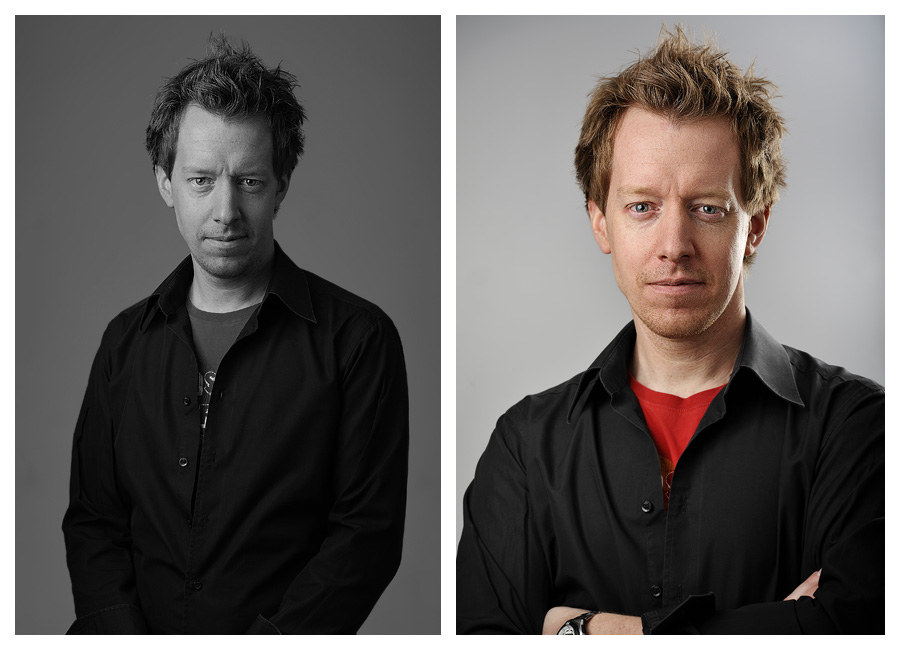 Porträttfotografering av ståuppkomiker Erik Löfmarck till pressbild m.m. Fotograf Stefan Tell Porträttfotografering av ståuppkomiker Erik Löfmarck till pressbild m.m. Fotograf Stefan Tell