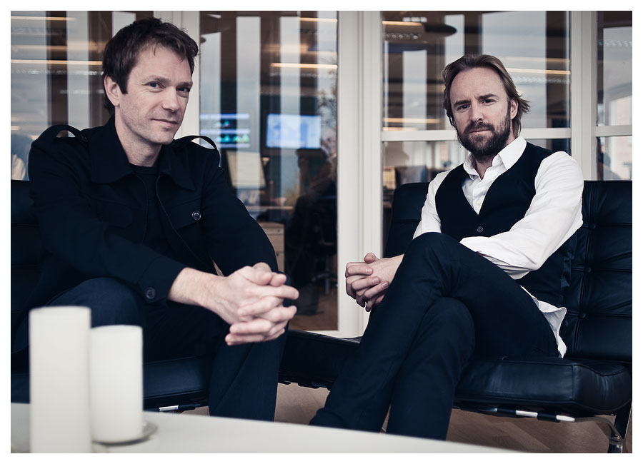 Porträttfotografering av pressbild, Rebtel och Albert Ken. Foto: Stefan Tell Porträttfotografering av pressbild, Rebtel och Albert Ken. Foto: Stefan Tell