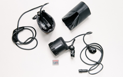 new-profoto-b2-lamp-heads-and-case-size-comparison-compact-flash-card