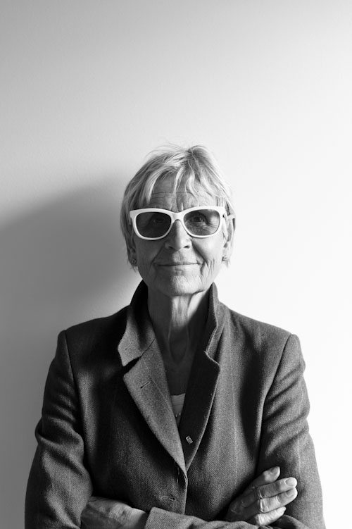 Kerstin Brunnberg, Kulturrådet. Porträtt i svartvitt för pressbilder
