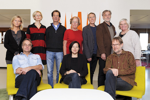 ALMA, gruppbild av jury 2011. Fotograf Stefan Tell