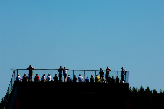 Gamla läktaren på Anderstorp - Ronnie Peterson Historic Grand Prix  (Foto: Stefan Tell)
